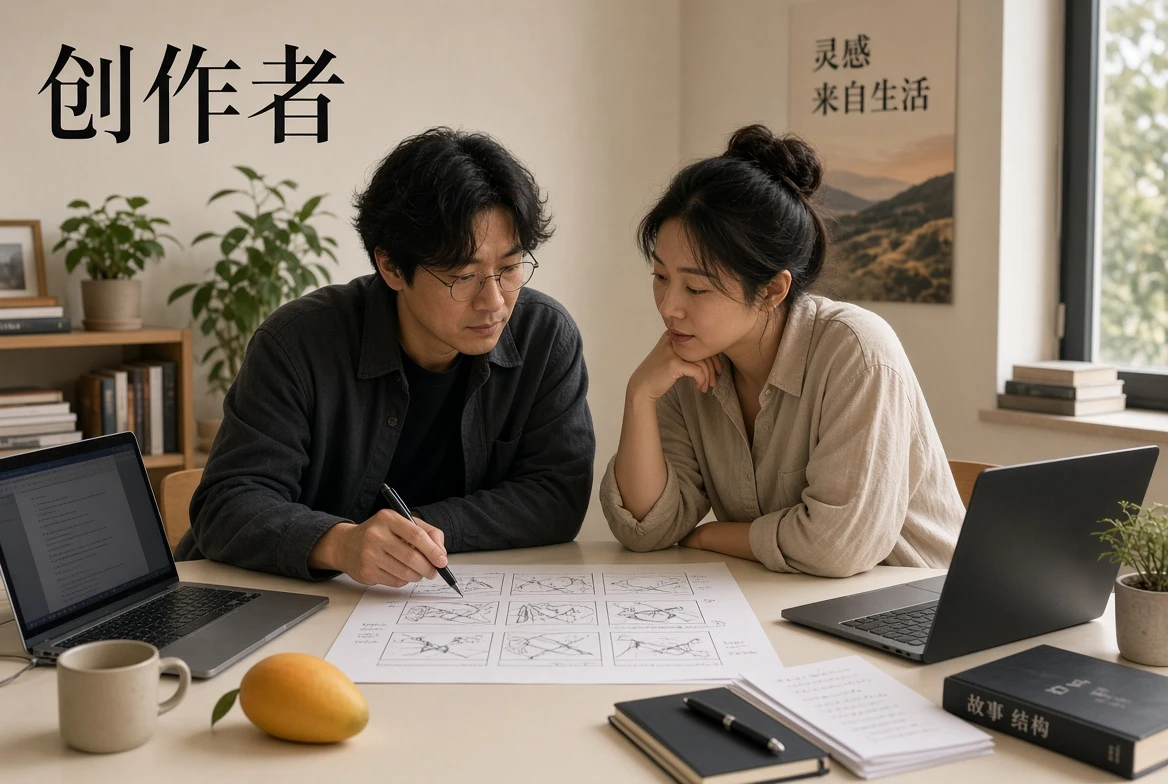 黄果短剧主创视角