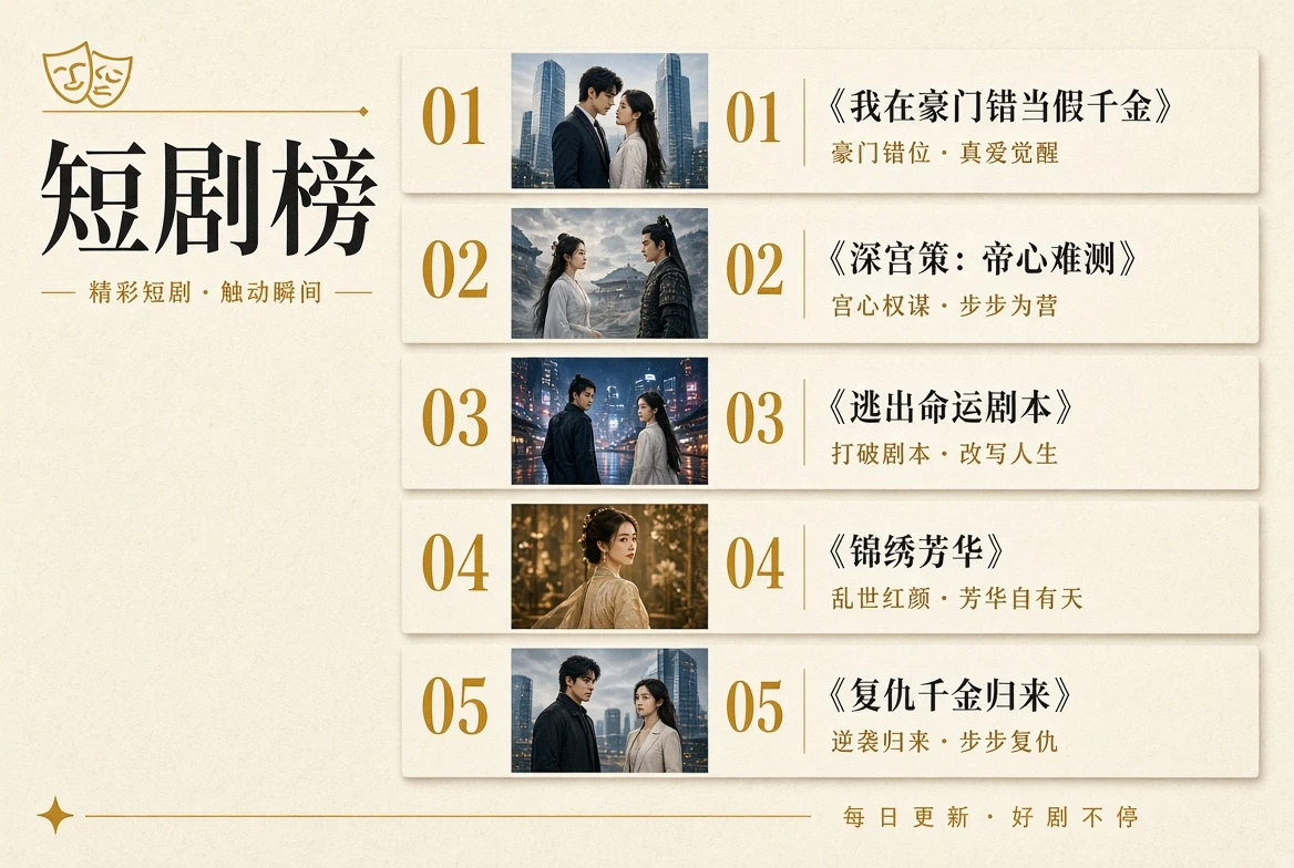 黄果短剧编辑精选